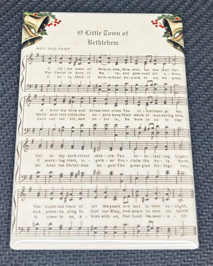 *LIMITED EDITION* Sheet Music Magnet (Single)