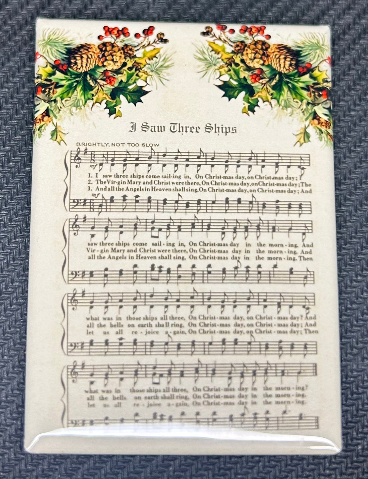 *LIMITED EDITION* Sheet Music Magnet (Single)
